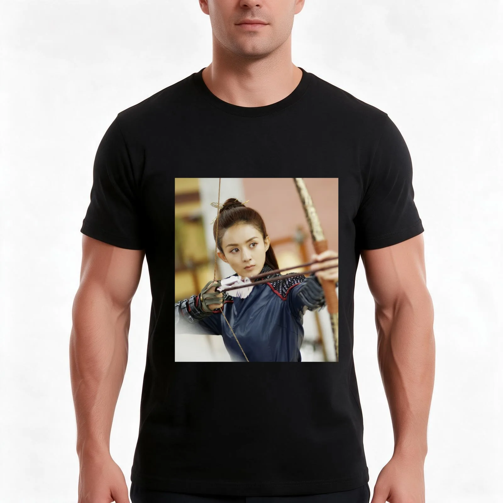 Princess Agents Zhao Liying 2 T-Shirt Summer Casual Cotton Tee Oversized Streetwear Tops Vintage Graphic Print 100% Cotton