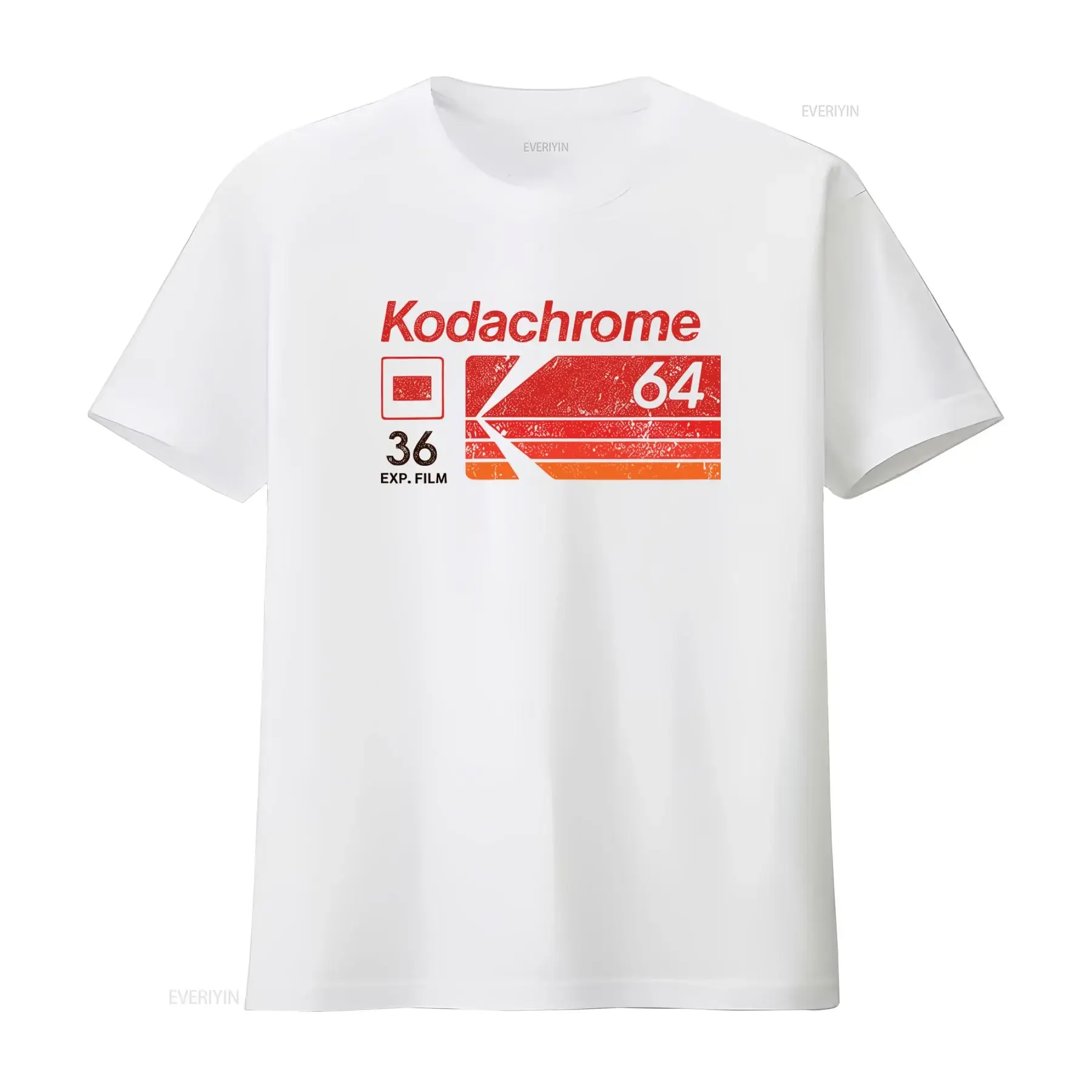 Retro Grunge Kodachrome 64 Logo Vintage Look T Shirt Unique Film Inspired Design for Fashion Enthusiasts vintage Washed