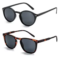 ZENOTTIC gafas de sol polarizadas Vintage para hombre, gafas de sol clásicas Retro de marca de diseñador redondas para conducir al aire libre, gafas de sol UV400 para mujer