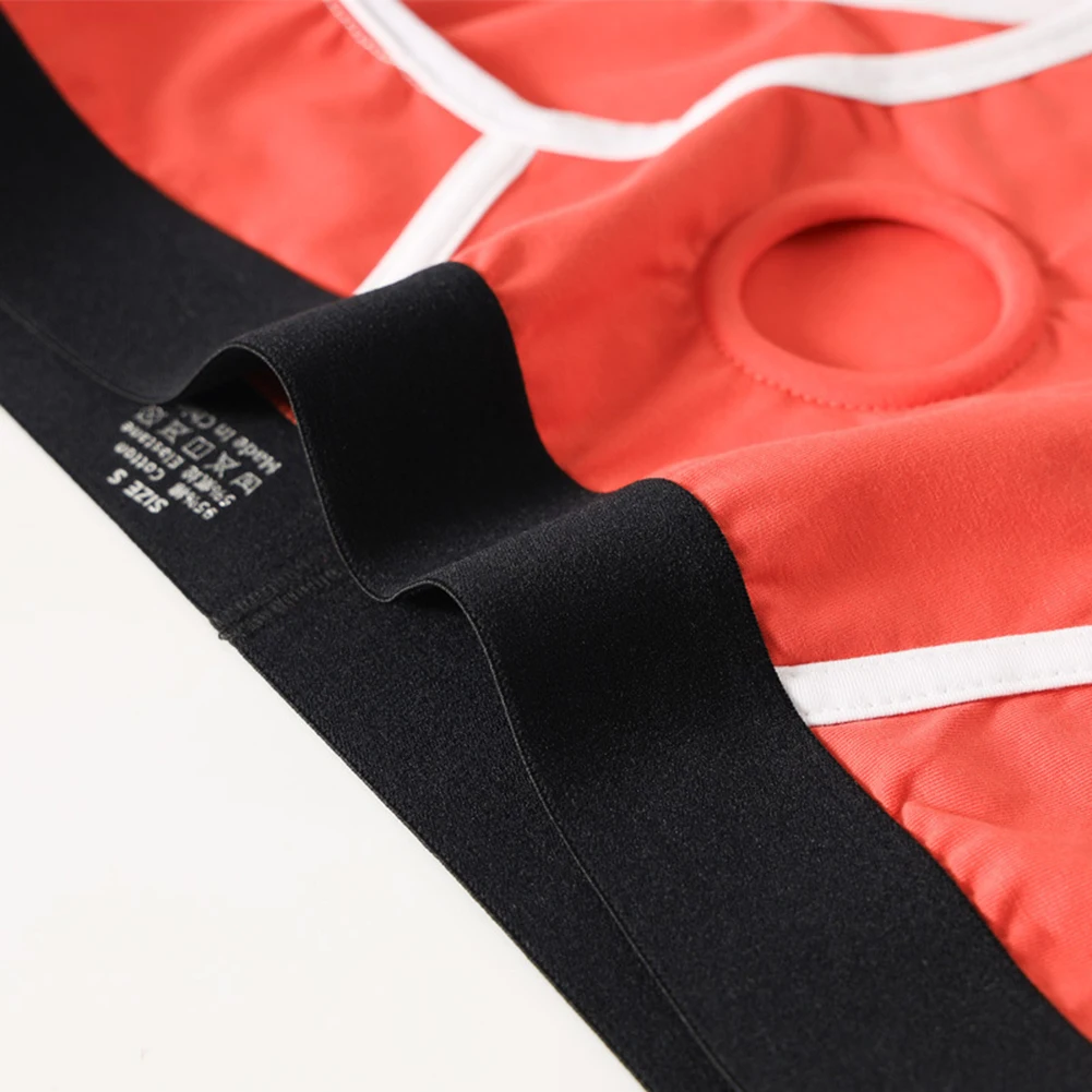 

90% Cotton Blend Sexy Men Open Pouch Hole Underwear Briefs Breathable Low Waist Sissy Lingerie Exotic Panties