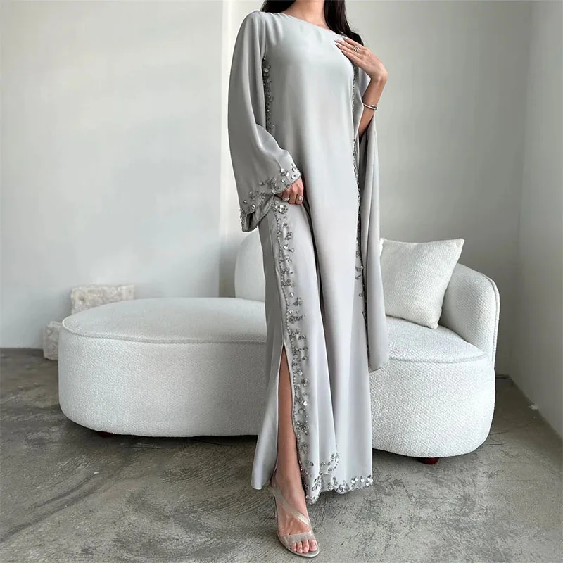 A-line Scoop Neck Evening Gown Modern Style Midi Formal Evening Dresses Customize Prom Party Dress 2024