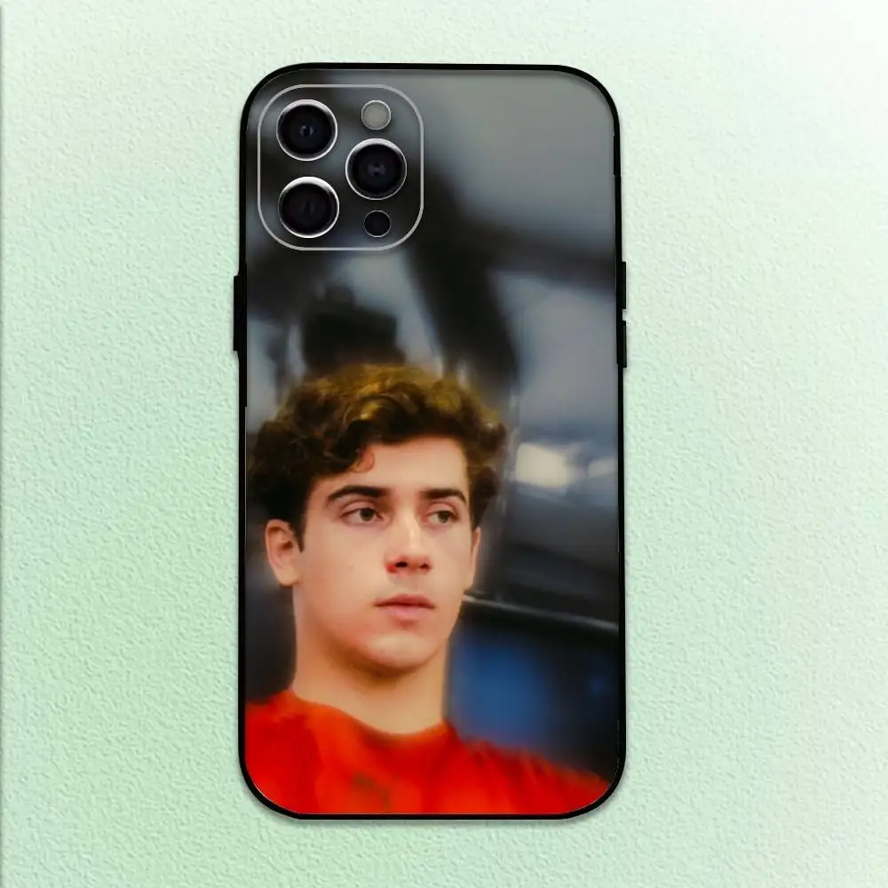 حافظة هاتف 43 F-Franco C-Colapinto لهاتف iPhone17,16,15,14,13,12,11 Plus، Pro Max غطاء أسود ناعم #5