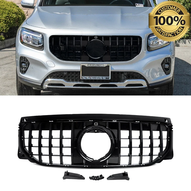 

Gloss Black Front Bumper Grille Grill For Mercedes Benz X247 GLB-Class 2024-2025