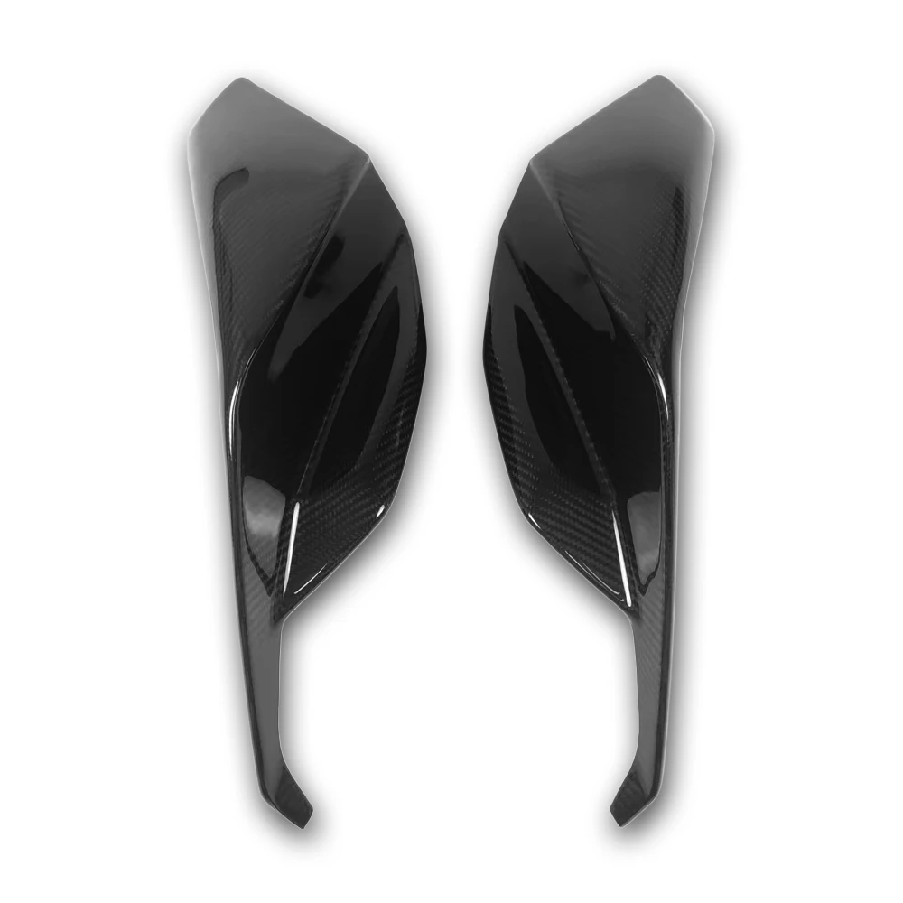 

Real Dry Carbon Fiber Fairing Motorcycle Cover for Aprilia RSV4 2021-2025 Front Side Winglets Wind Panel Air Deflector Spoiler