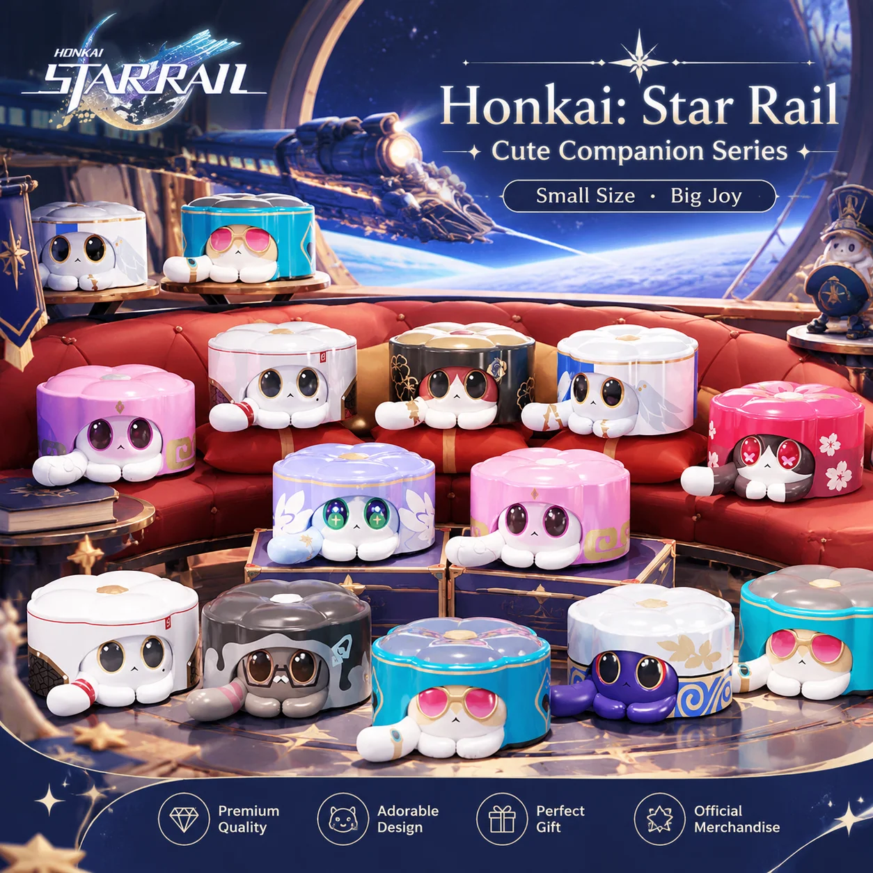 Honkai Star Rail Ruan Mei Creations Vol.2 Mini Figure Blind Bag Mystery Box Collectible Gift