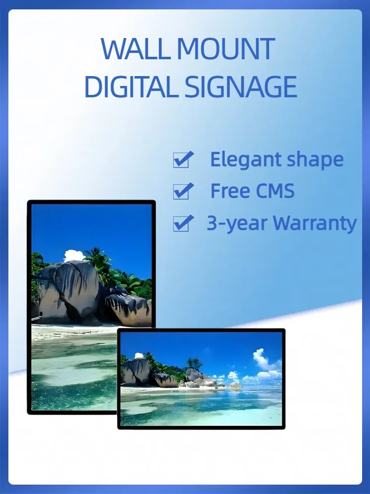 China Factory Wholesale Remote Control CMS Free Wall Mount 75