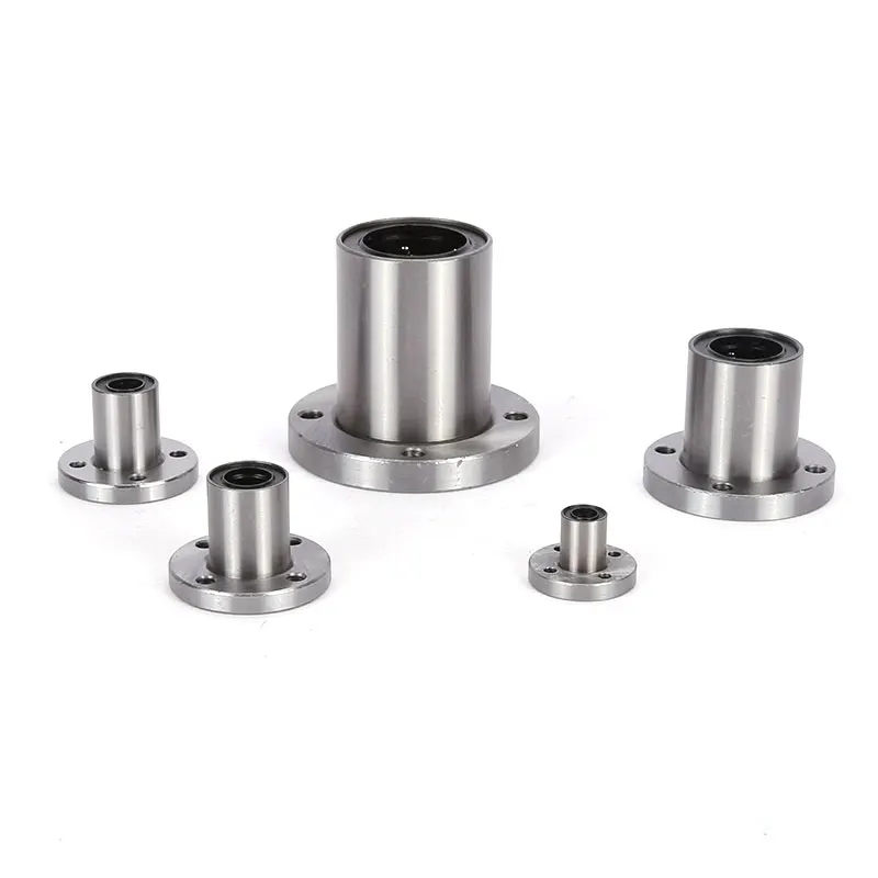 1pc Linear Bearings LMF6/8/10/12/13/16/20/25/30/35/40/50/60/80UU Linear Ball Bearing CNC Shaft Parts For CNC 3D Printer