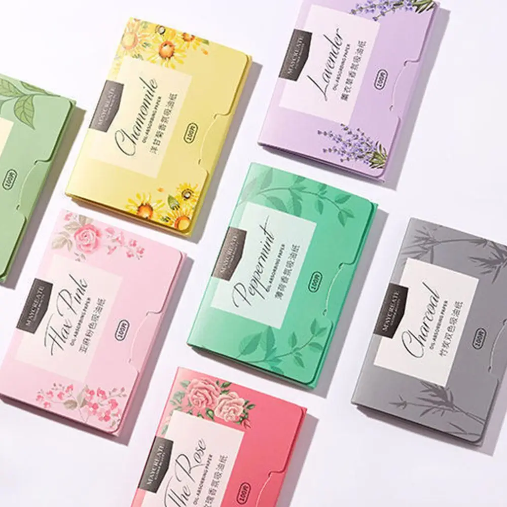 Wipes Refreshing Blotting Tissue Skin Care Oil Removal Oil Blotting Sheets Facial Oil-Absorbing Paper Oil Control Film