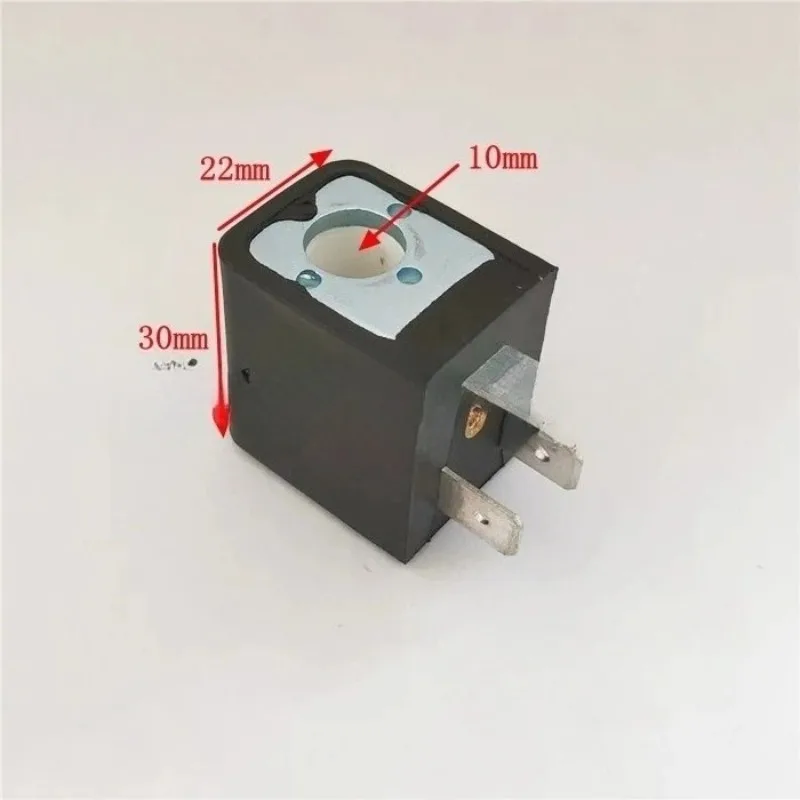 Solenoid Valve Coil Inner Hole 10mm Height 30mm Width 22mm Power 6VA 3W AC220V DC24V