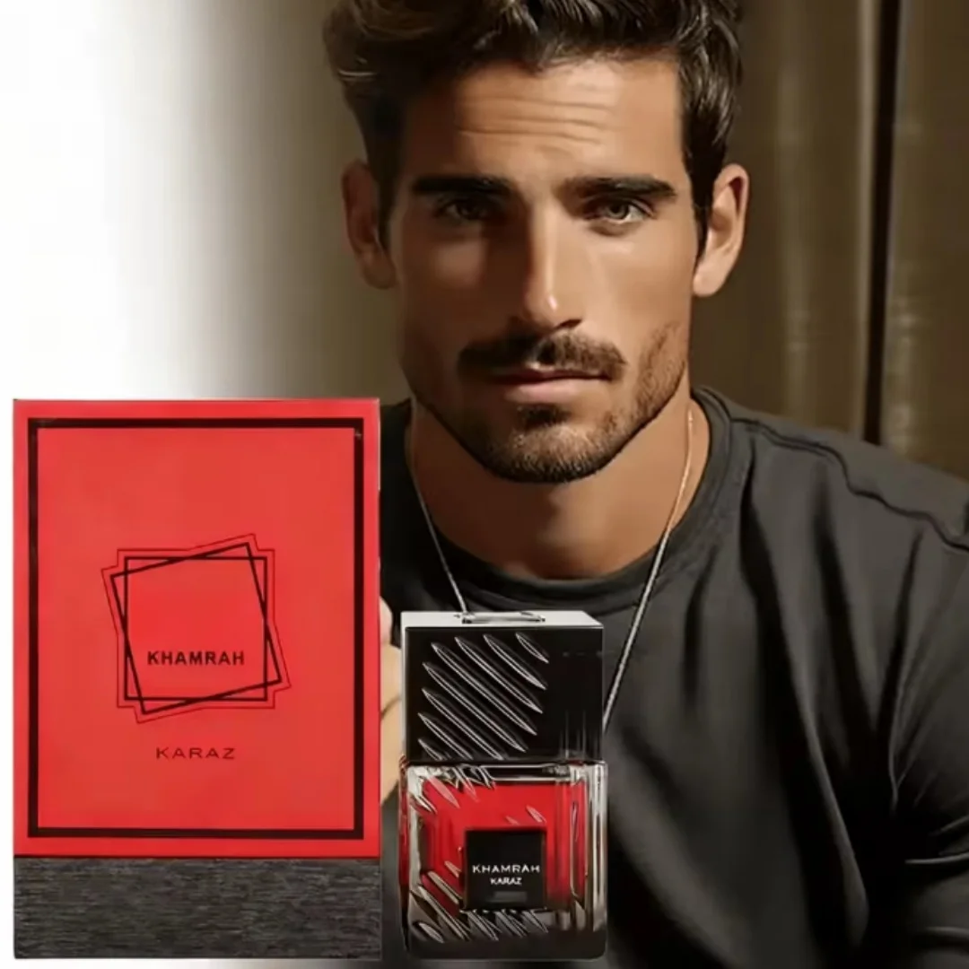 KHAMRAH KARAZ Unisex Eau De Toilette, Holzig-Leichter Duft mit Exotischem Charme, Perfekt für Männer & Paarabende
