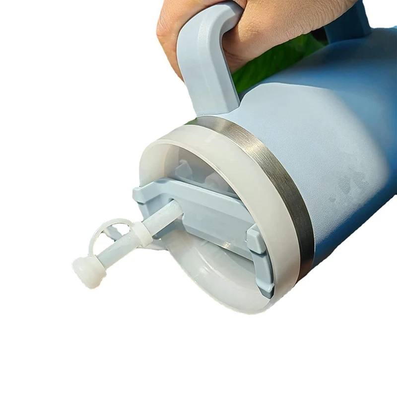 Cubierta de paja ajustable en caliente, diámetro de 6Mm-10Mm, tapón antipolvo de paja de succión transparente seguro para lavavajillas