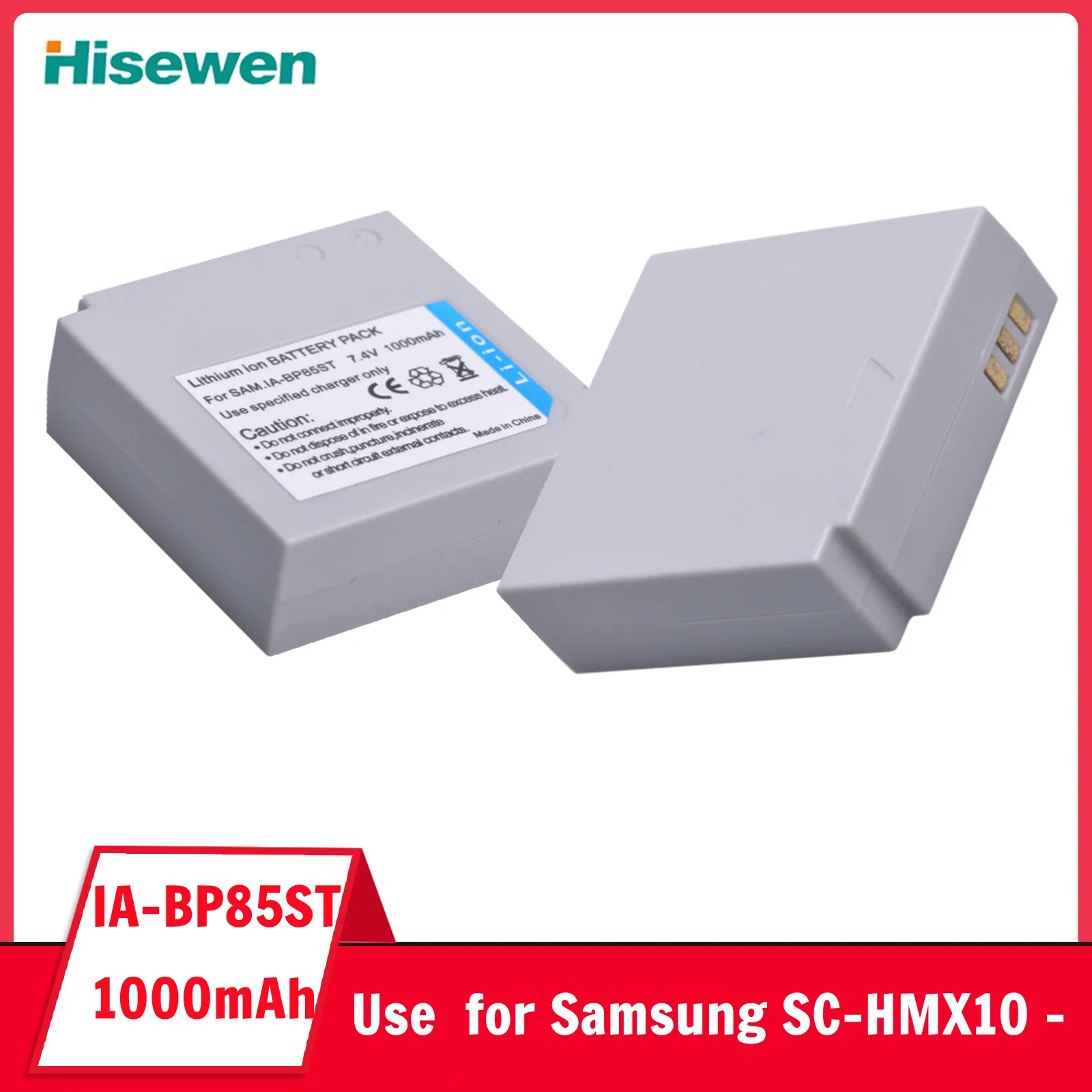 IA-BP85ST IA BP85ST Battery and Charger for Samsung SC-HMX10 SC-HMX10A SC-HMX10C SC-HMX10P SC-HMX20 SC-HMX20C VP-MX20 SMX-F30