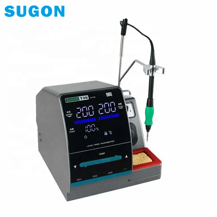 

SUGON T36 300W Hot Air Desoldering Station Professional Repair Machine Welding Machine Soldering Station for Repair Mobile Phone