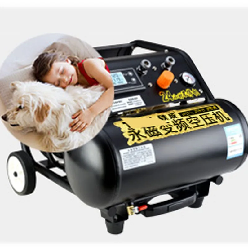 Air Pump Permanent Magnet Variable Frequency Air Compressor Portable Oil-free Woodworking Spray Paint Industrial Grade Spray