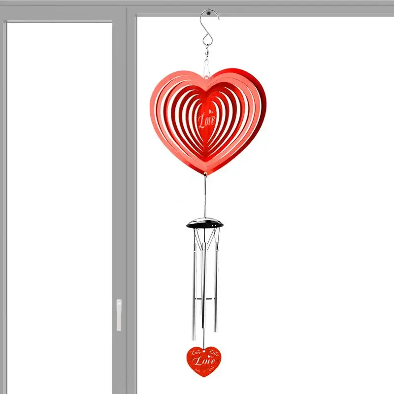 Outdoor Wind Chimes 3D Decorative Rotating Scare Bird Away Wind River Garden Spinners Pendant Lawn Ornament Yard Art Decor For
