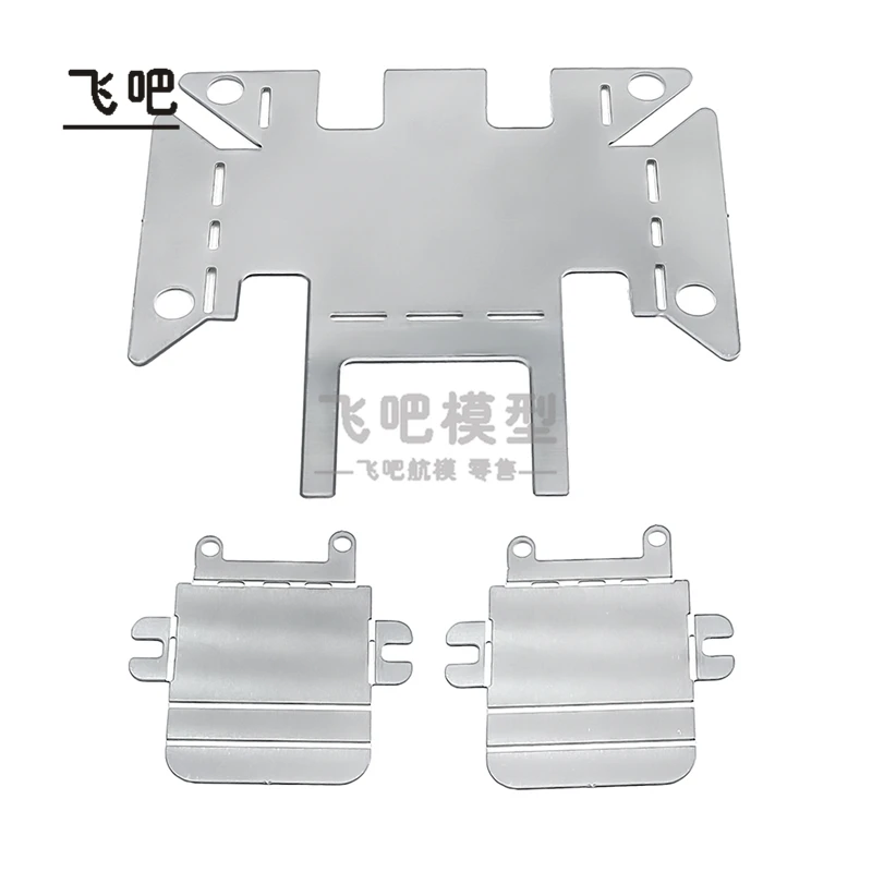 

Stainless Steel Armor Chassis for Traxxas 1/18 TRX4M Land Rover Liema Accessories Guard Car DIY Modification Accessories