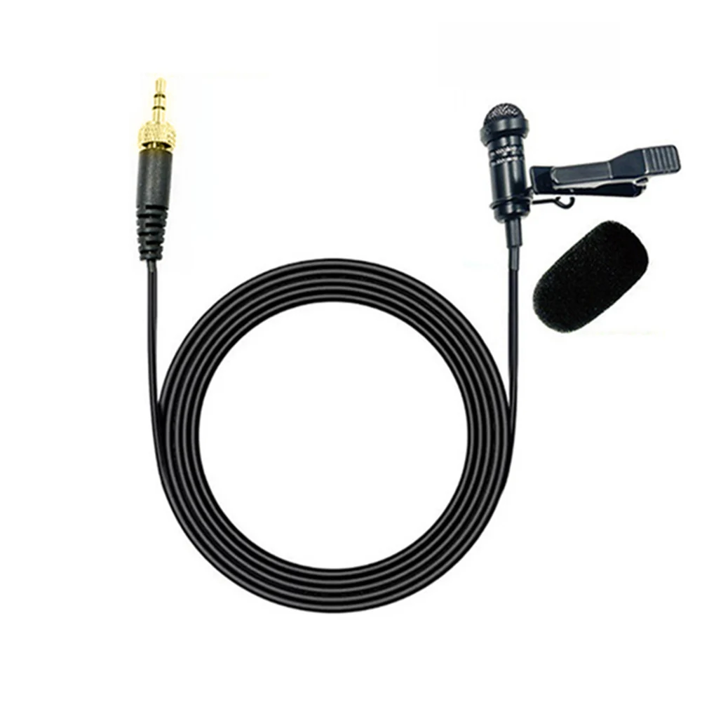 Lapel Microphone For Sony Black Lapel Microphone For Interviews Ample Room For Movement Exceptional Audio Quality