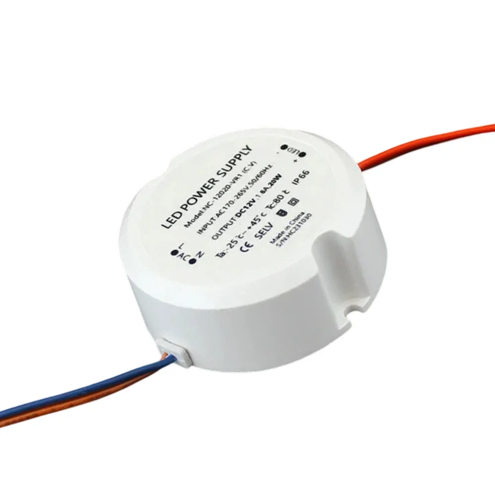 55*23mm 12V 24V Power Supply Robust Safety Features Short Circuit Protection Surge Protection Easy Installation