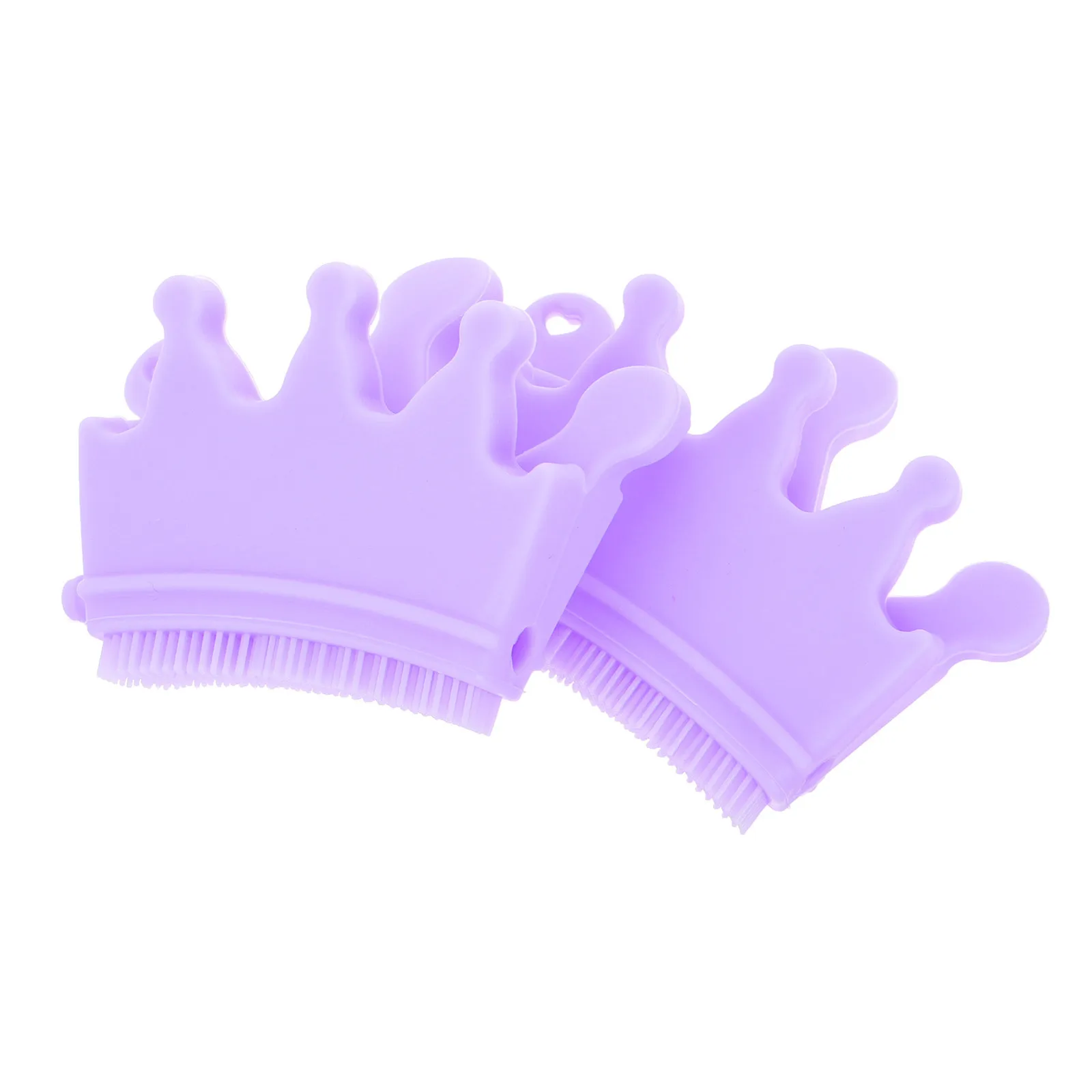 Silicone Nail Tools Set Crown Finger Holder Brush Stand for Manicure Art Organizer Stable Support Nail Polish Pen Storage Finger