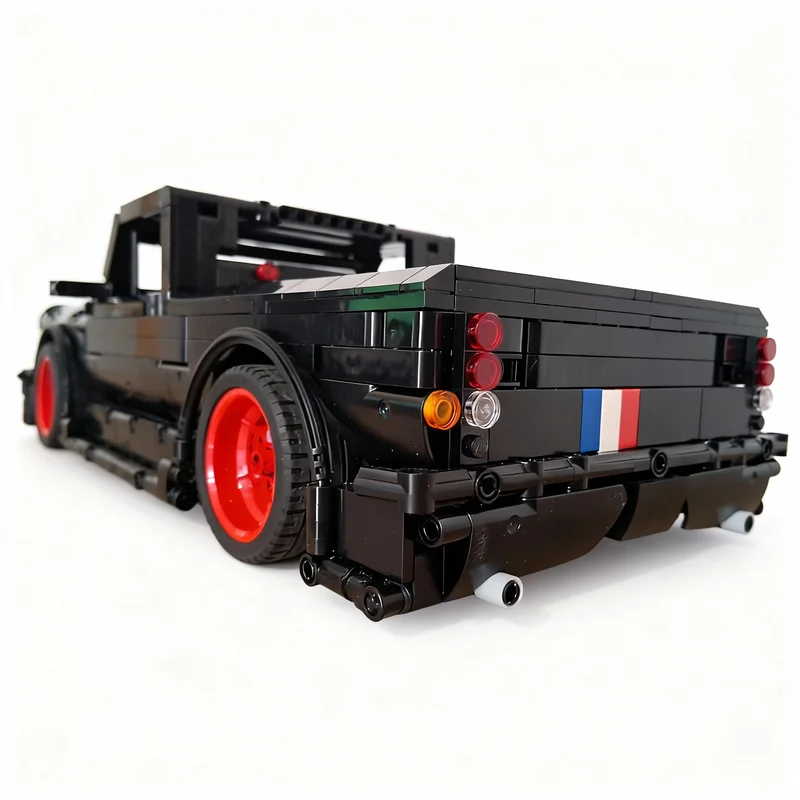 1262-teiliger MOC Pickup RC Technik-Modellbausatz Konstruktions-DIY-Set Weihnachtsgeschenk Spielzeug Kreative Idee Bildungsspielzeug