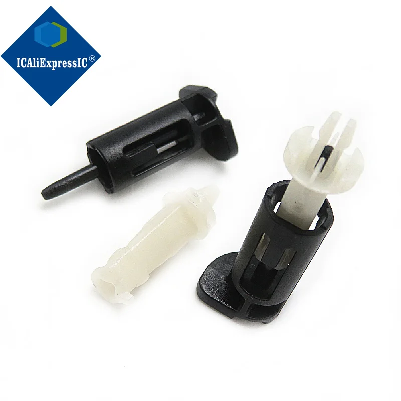 10 шт. 775 пластиковая пряжка для вентилятора 775CPU, клей для вентилятора