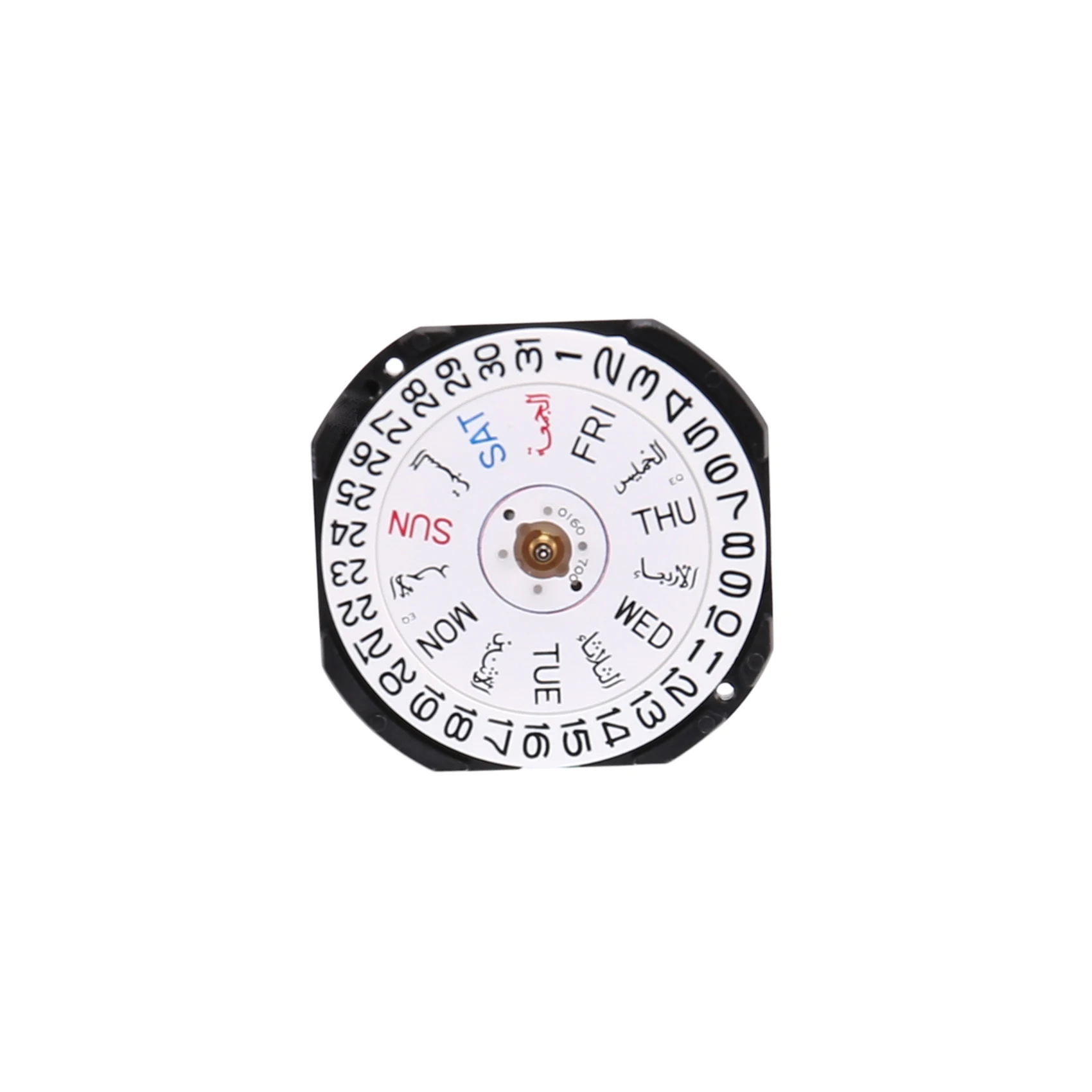 VX33 Dual Calendar English Version Quartz Movement 3-Pin Electronic Watch Heart Watch Accessories