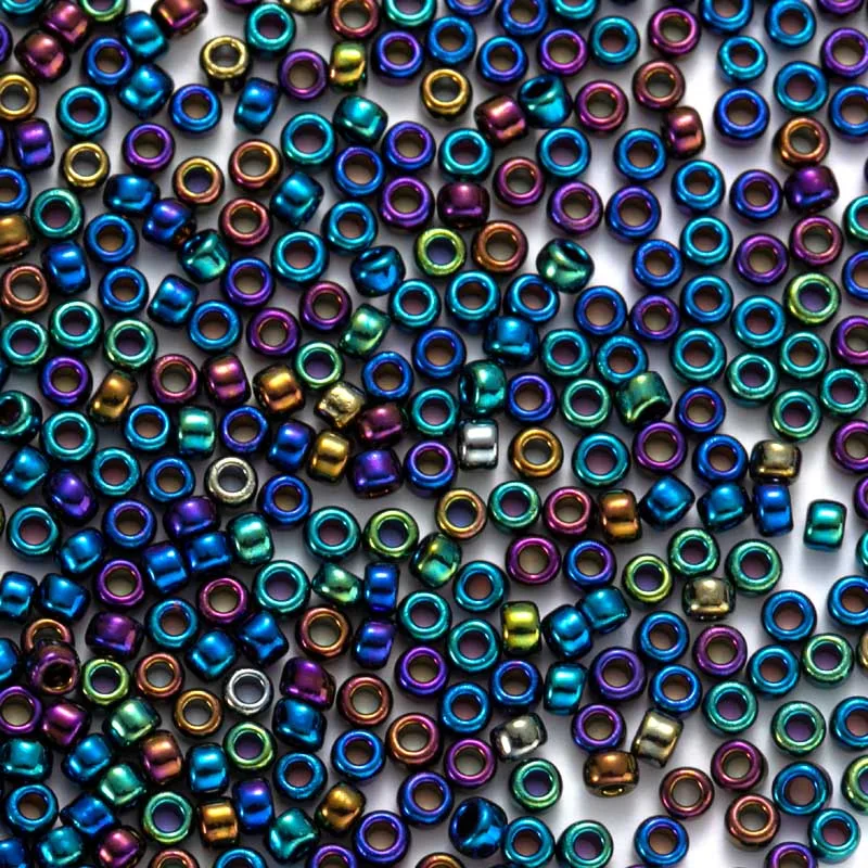 Japanese TAO Beads Metallic Color 2MM Round Glassy Beads 10g/20g/30g For DIY Handmade Jewelry Craft Beading  Making Weav