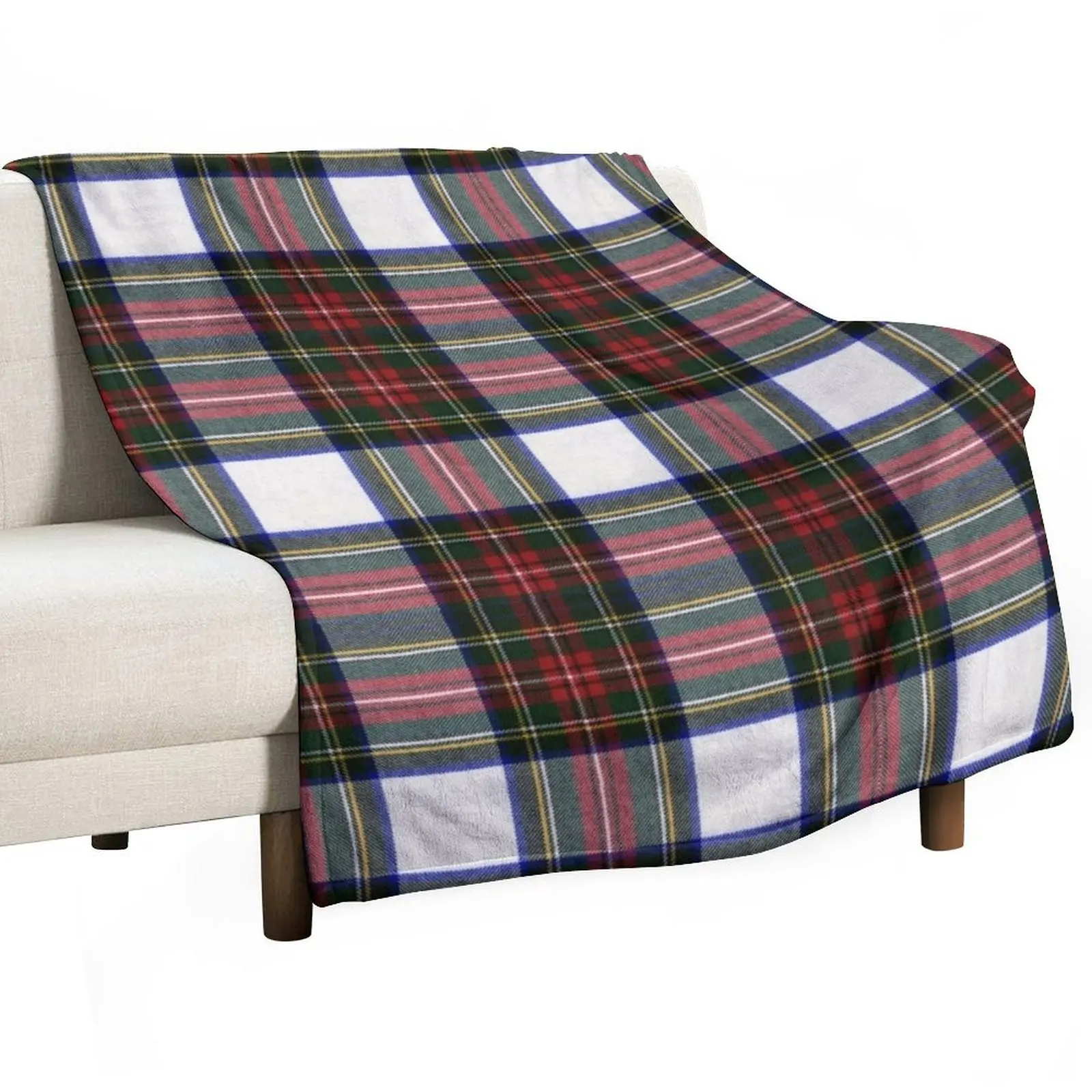 

Clan Stewart Dress Tartan Throw Blanket funny gift Cute Plaid Flannel Fabric Soft Big Blankets