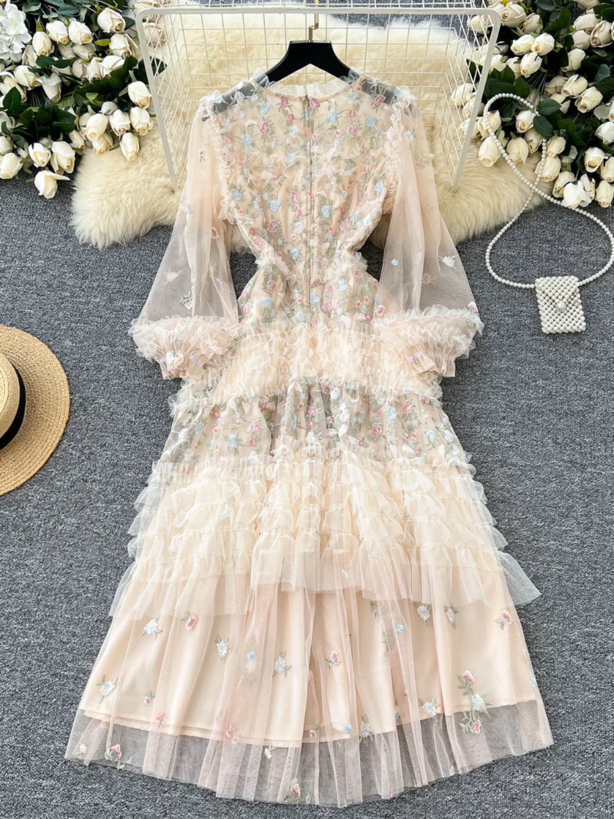 Vestido Feminino Elegante de T - Women'S Fashion Korea avaliação e preço