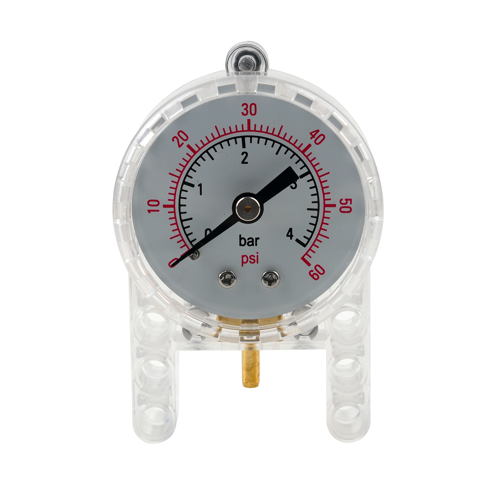 공압 하이테크 빌딩 블록 부품 기압계 64065 9641 DIY MOC 벽돌 퍼즐 교체 액세서리 자동차 모델 완구