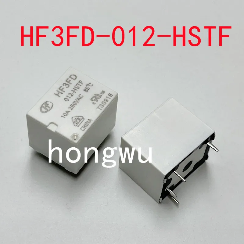 100% Original New 5PCS  HF3FD-012-HSTF  DC12V  relay  10A 5pins