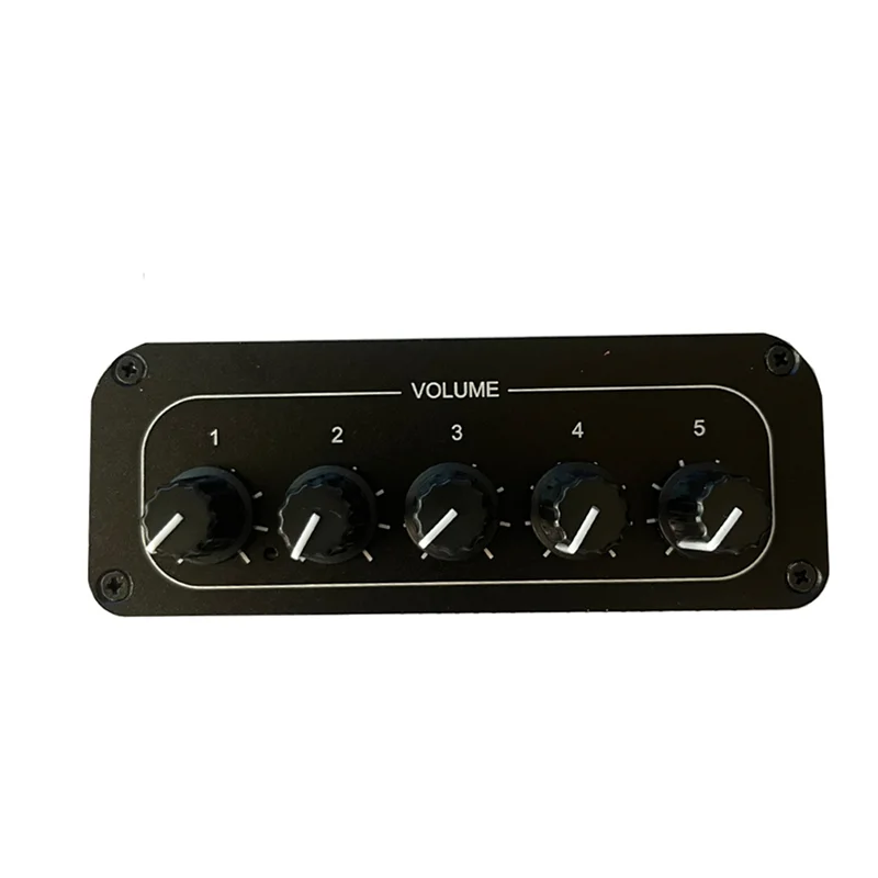 

【Superdeals】2X AU-105RCA Audio Distributor Stereo Audio Mixer 1 Input 5 Output Multi-Channel Audio Distributor