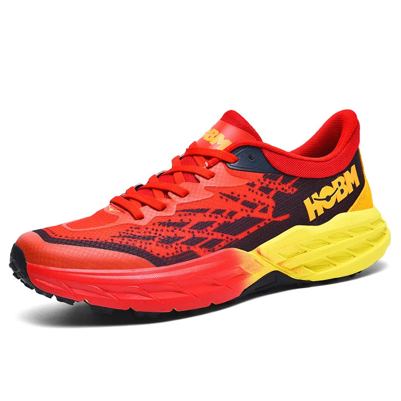 

Men's Sports Shoes Thick Sole Running Shoes Breathable High Quality Soft Sole Outdoor Sports Leisure Mesh 36-45