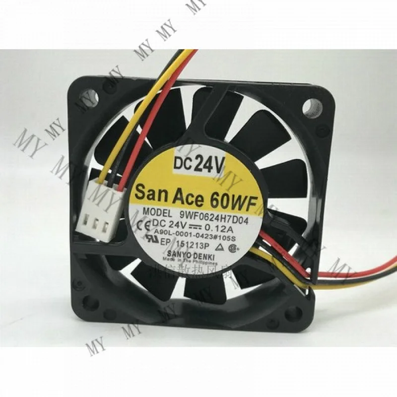 TT 1 قطعة لمروحة SanAce 9WF0624H7D04 تيار مستمر 24 فولت 0.12A 3 دبوس A90L-0001-0423 #   مستشفى