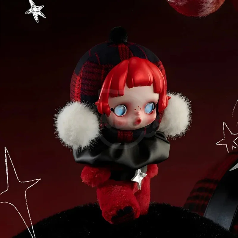 

2025 Original Skullpanda Winter Symphony Series Dolls Kawaii Skullpanda Pendant Mystery Box Collection Toys Girl Festival Gifts