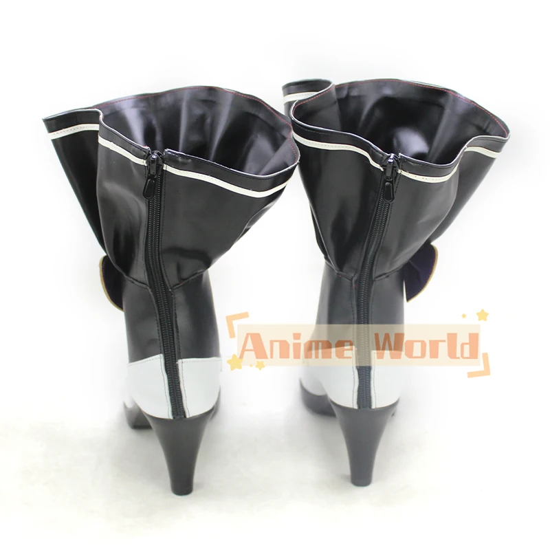 Jogo azul arquivo shirasu azusa cosplay sapatos halloween mulher sapatos feitos sob encomenda