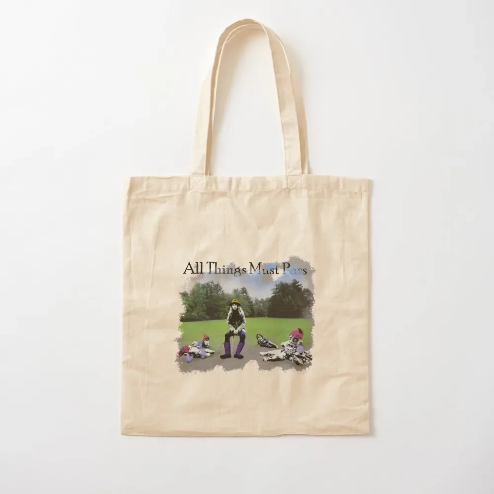 

All Things Must Pass Album Tote Bag Gift bags canvas tote Customizable tote