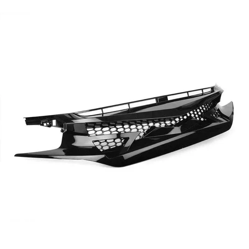 

ABS Gloss Black Car Front Racing Grill For 10TH GEN 2016-2019 Body Styling