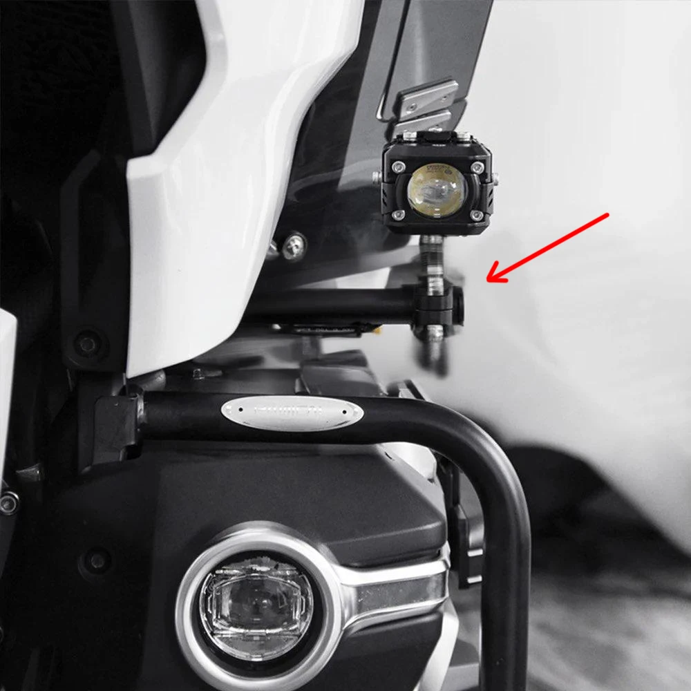 لهوندا الذهب الجناح GL1800 F6B دراجة نارية الضباب ضوء LedBracket أضواء مساعدة حامل دعم الذهب WINGGL1800 F6B 2018-2023