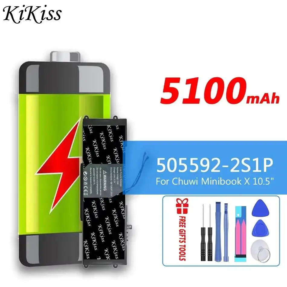 

5100mAh Reliable Power Supply For Chuwi Minibook X CWI559 10.5 Inch Laptop Battery Fast Charging 505592-2S1P
