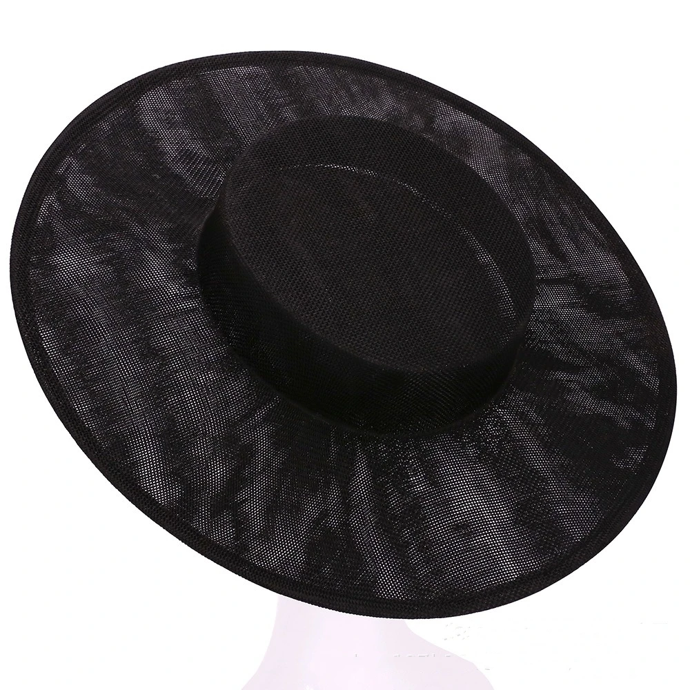 

Elegant DIY Hat Fascinator Base Headwear Plain Color Banquets Hats Multiple Colors Big Top Hats Cocktail