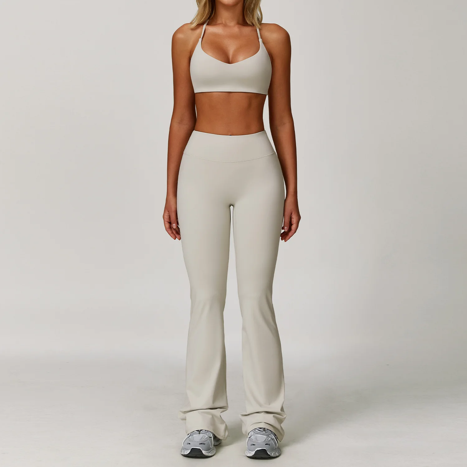 3PCS Yoga Set Women's Sportswear 2 Pieces Gym Set Women Workout Clothes High Waist Yoga Leggings Sports Bra Sets Tracksuits