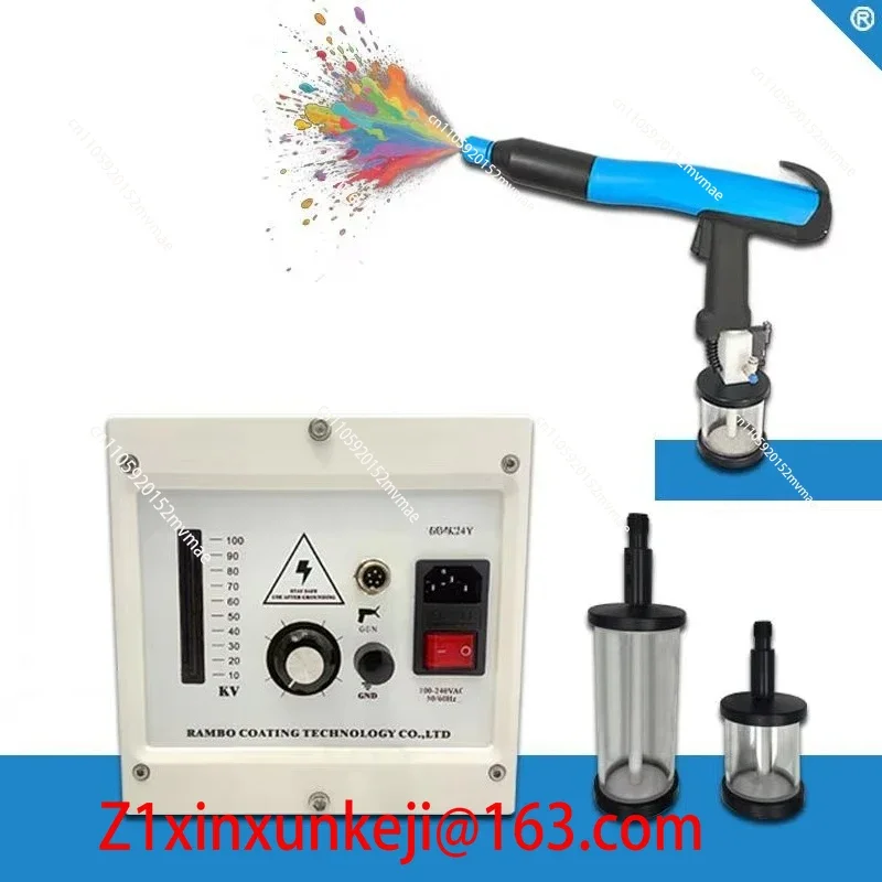 Metal Coating High Efficiency Products Handheld Laboratory Electrostatic Powder Sprayer