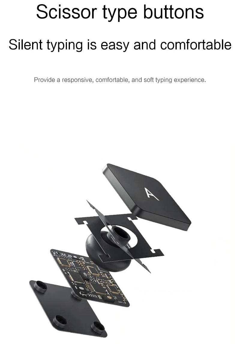 Deutsches MatePad Magic Keyboard Pad-Tastatur für Huawei MatePad Air Pro MateBook E Spanisch, Arabisch, Französisch, Russisch, Koreanisch, Hebräisch, Portugiesisch, Deutsch, HW1, Tastenkombination, Gestensteuerung, Tra