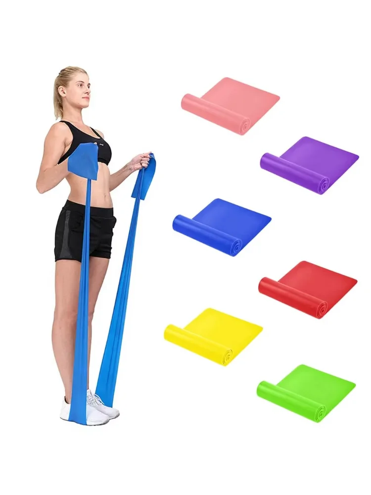 Resistance Bands for Working Out Exercise Bands Physical Therapy Outdoor Fitness Training Pilates Home Gym Stretch Elastic Band