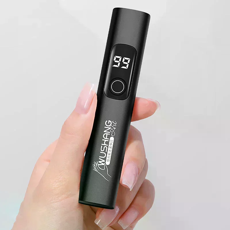 مصباح أظافر LED صغير محمول بالأشعة فوق البنفسجية لأظافر الجل، مجفف أظافر USB لعلاج سريع، مصباح أظافر محمول DIY في صالون الأظافر المنزلي