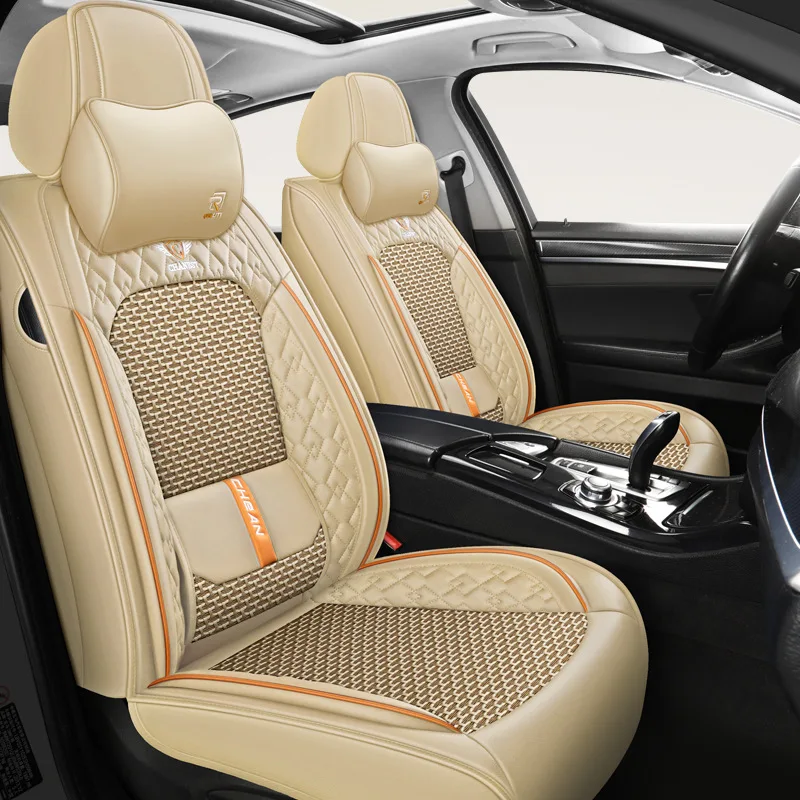 Fundas de Asiento Delantero de Cuero de Lujo para Kia Sportage, Soul, Shuma, Rio 3, Rio, Picanto, Optima, K5, K4, K3, K2, Cerato, Ceed, Carnival