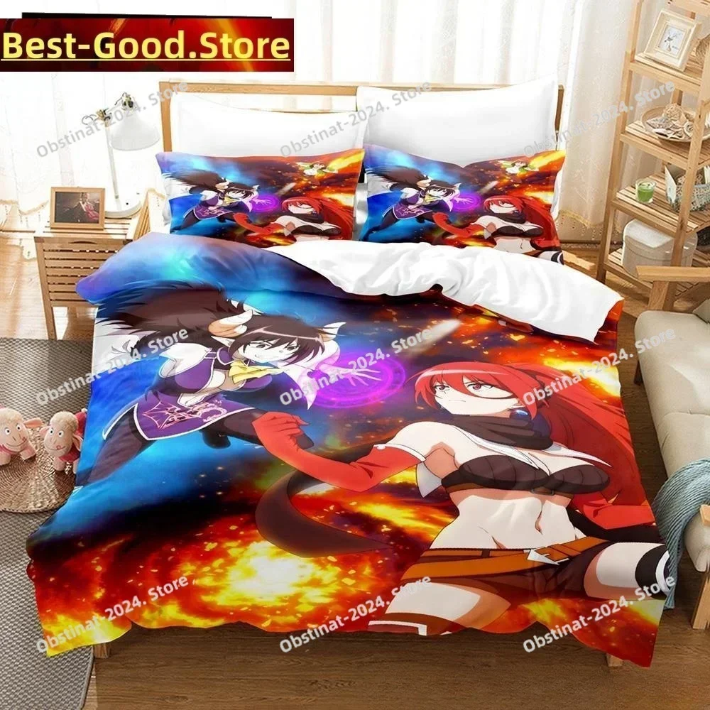 Top Reborn to Master the Blade From Hero-King to Extraordinary Squire Bedding Set 3 piece set Adult Kid Bedroom Duvet cover Sets