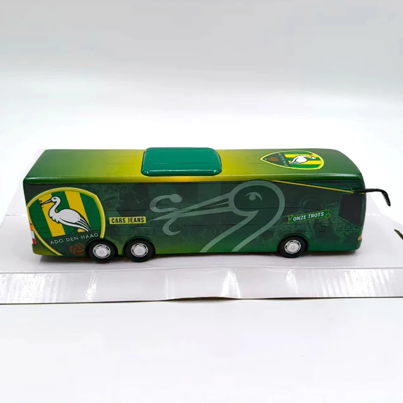 Diecast 1/43 Scale Player Bus Alloy Simulation Car Model Static Collection Decorated Holiday Gifts Toys Souvenir Gift