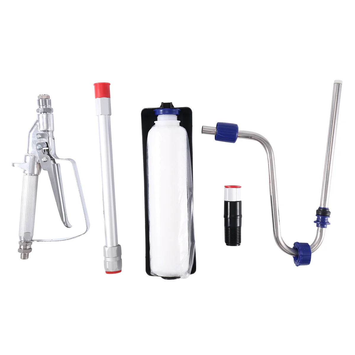 Безвоздушный ролик для краски Hvlp, мощный распылитель крышки с толстым удлинителем 30 см, спрей подходит для распылителя